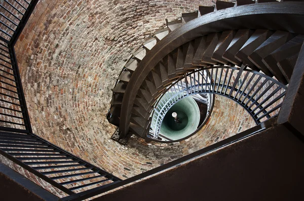 This eye of the tower is watching over Verona, from the 84 meter high Torre dei Lamberti.