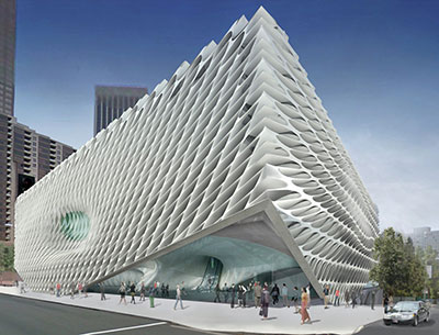 The broad facade
