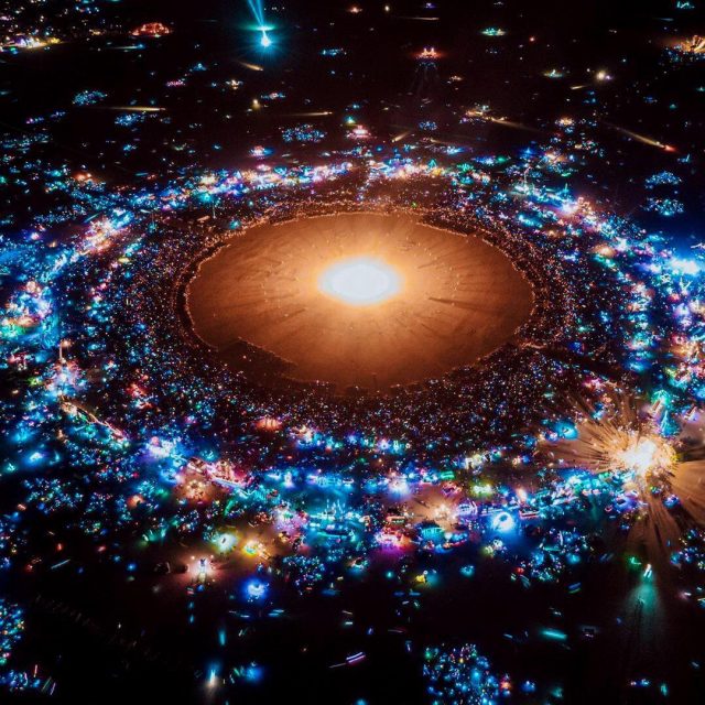 Galaxy far away at Burning Man