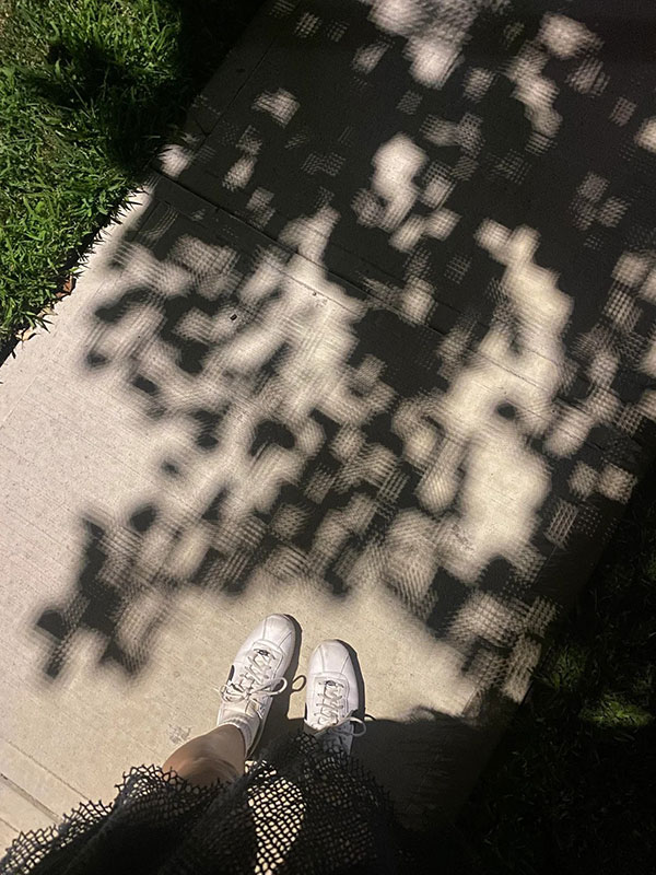 Checkered shadow