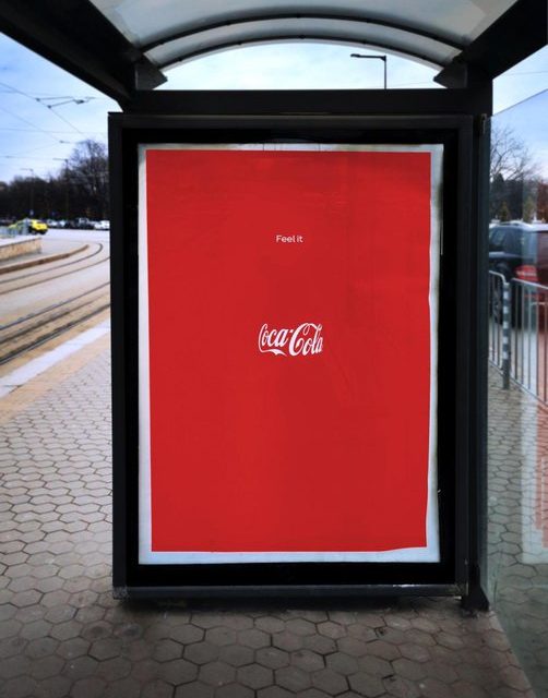 Coca Cola optical illusion