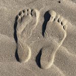 footprints in the sand depth ambiguity