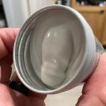 Penis shaped hair product illusion