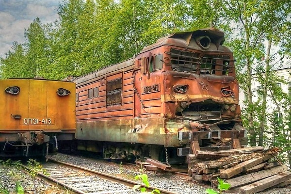 Locomotives in their natural habitat