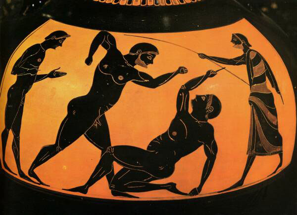 Red-figure pottery illusions
