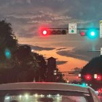 River in the sky illusion