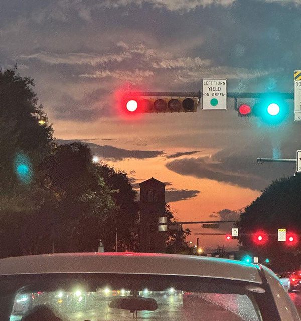 River in the sky illusion