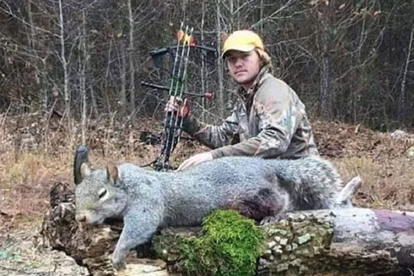 Giant 110 pound squirrel