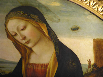 Madonna and the UFO